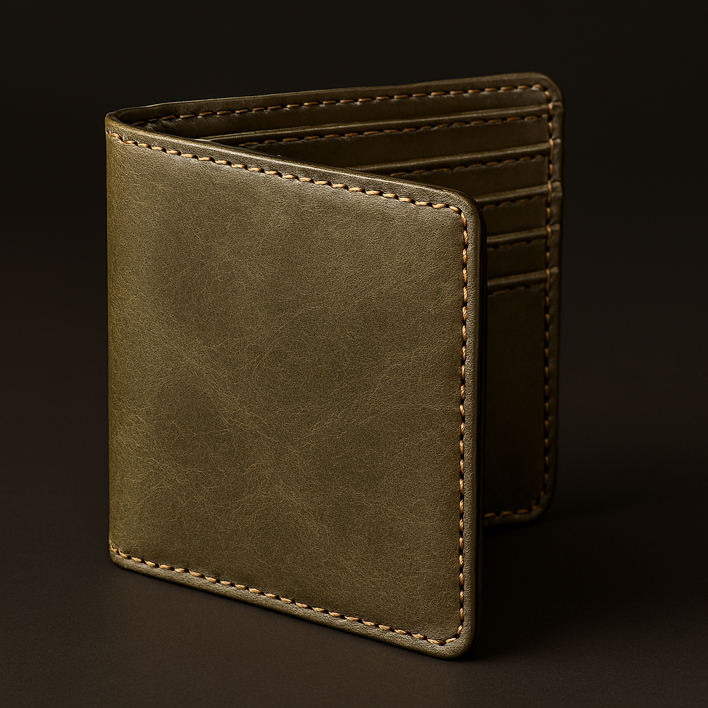 Bi-Fold Leather Wallets