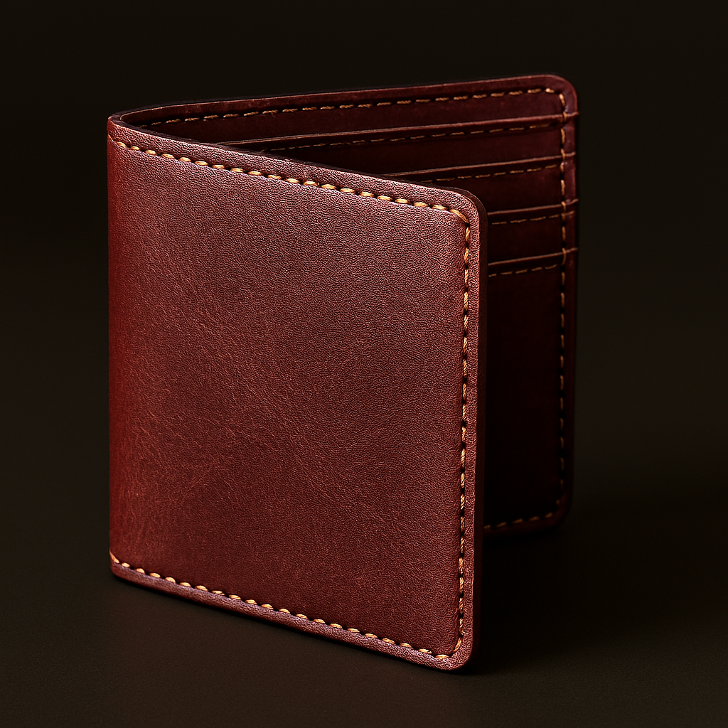 Bi-Fold Leather Wallets