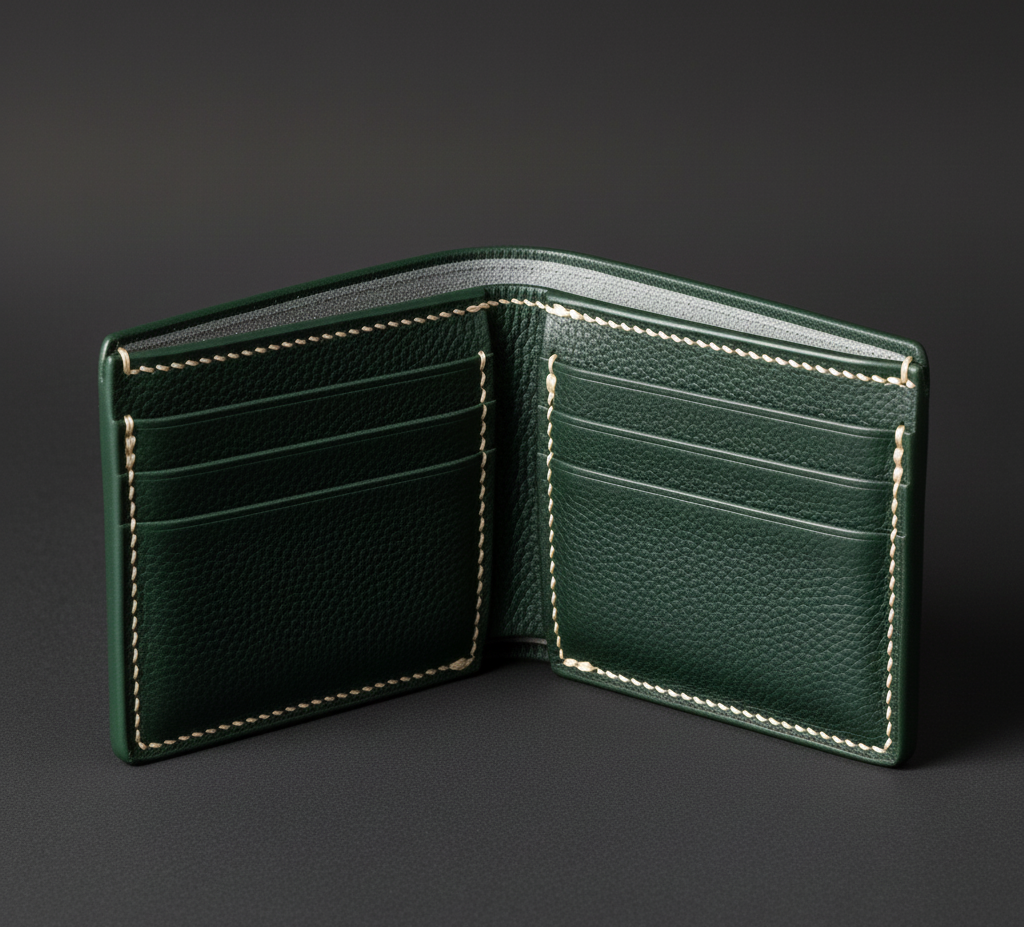 Bi-Fold Leather Wallets