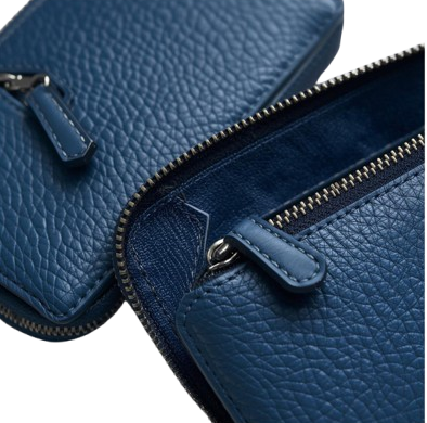 Zipper Leather Wallets